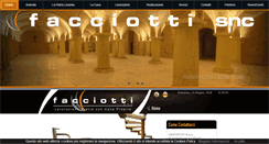 Desktop Screenshot of facciottisnc.it